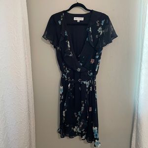 Short Sleeved Floral Dress